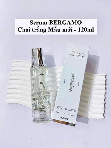 Tinh Chất Dưỡng Trắng Bergamo White Vita Panthenol Premium 120ml