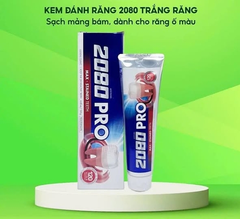 Kem Đánh Răng Dental Clinic 2080 Ngừa Ê Buốt 125g Pro Max Sensitive Toothpaste