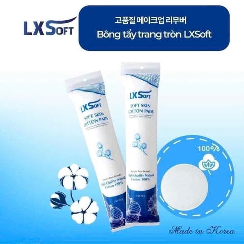 Bông Tẩy Trang LXSoft Soft Skin Cotton Pads