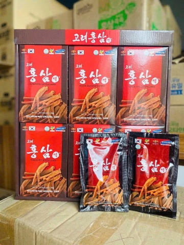 Nước Hồng Sâm Pocheon Hàn Quốc 6 năm tuổi hộp 30 gói