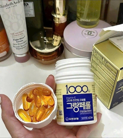 Viên uống Vitamin E 1000IU Hàn Quốc 60 viên