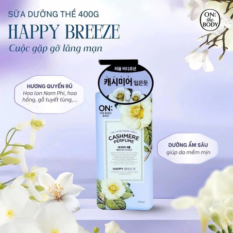 SỮA DƯỠNG THỂ ON:THE BODY 400ML