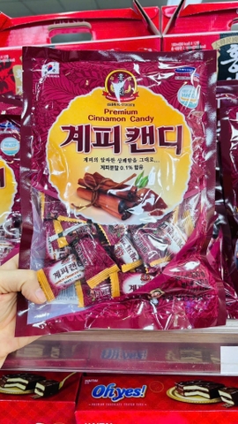 KẸO QUẾ 365 PREMIUM CINNAMON CANDY HÀN QUỐC - gói 200gr