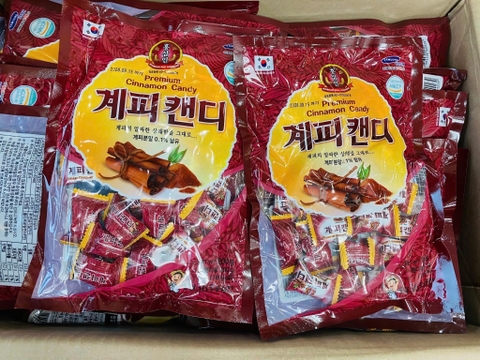 KẸO QUẾ 365 PREMIUM CINNAMON CANDY HÀN QUỐC - gói 200gr