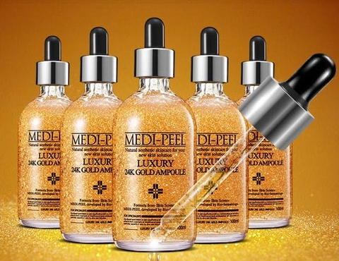 Tinh Chất Ngăn Ngừa Lão Hóa Medi Peel Luxury 24K Gold Ampoule 100ml