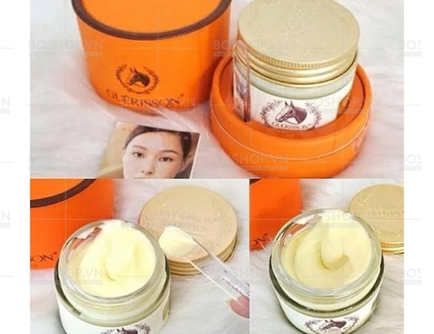 Kem Dưỡng Trắng Da Dầu Ngựa Mini Guerisson 9 Complex Cream Cho Da Khô 15g