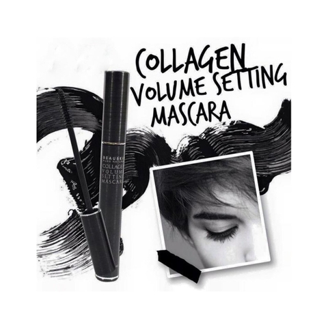 Mascara làm cong và dày mi Beauskin Collagen Volume Setting Mascara