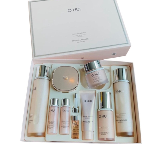 Bộ dưỡng OHUI hồng Miracle Moisture