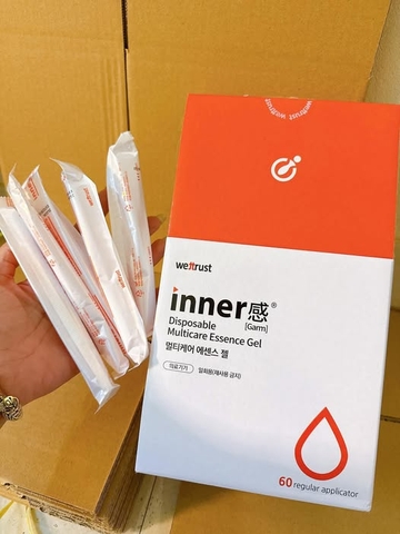 Đũa Thần Phụ Khoa Cho Vùng Kín Inner Gel Wettrust ( hộp 60 ống )