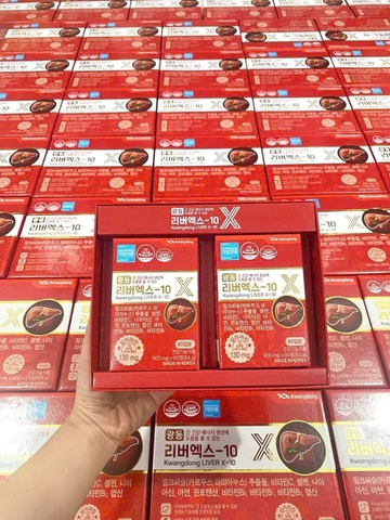 VIÊN BỔ GAN KWANGDONG 120 VIÊN – MẪU MỚI