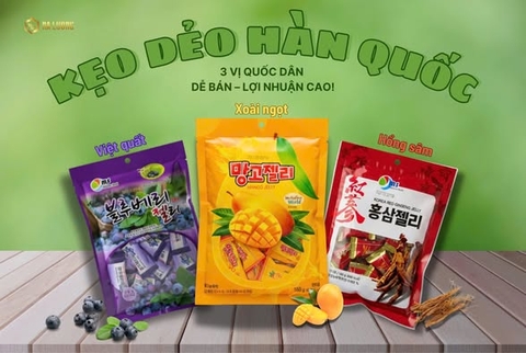 🍬 KẸO DẺO HÀN QUỐC MISEONG FOOD –170G/ GÓI