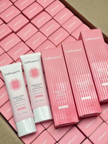 Kem Chống Nắng Nâng Tông Cell Fusion C Toning Sunscreen 100 Spf50+ Pa++++ (50ml)