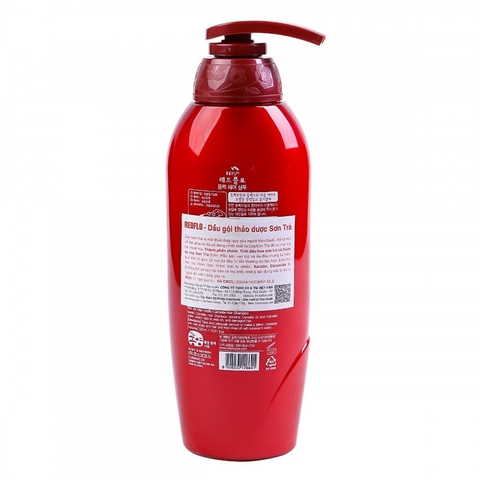 Dầu Gội Tinh Chất Thảo Dược Sơn Trà Somang Cosmetic Redflo 500ml