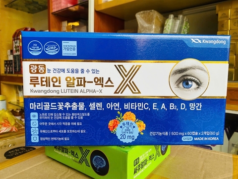 Bổ mắt mẫu mới KWANG DONG Lutein Alpha - X