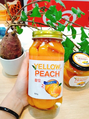 ĐÀO NGÂM HÀN QUỐC 680G ( ĐÀO VÀNG NONGWOO)