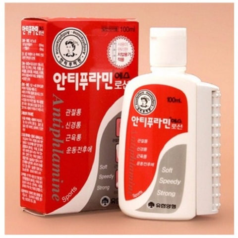 Dầu Nóng Xoa Bóp Hàn Quốc Antiphlamine 100ml