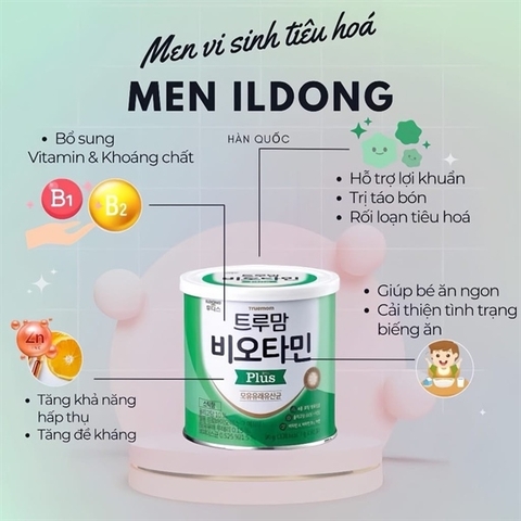 Men vi sinh ILDong Hàn Quốc 90 gói 90g