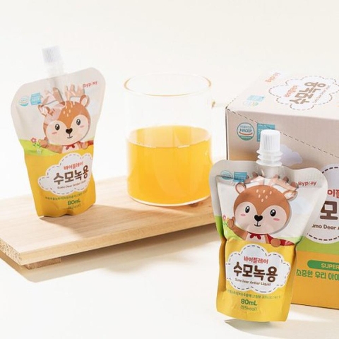 Gạc Hươu Non Tăng Cân Cho Bé Sumo Deer Antler Liquid Super Kids Hero (10gói * 80ml)