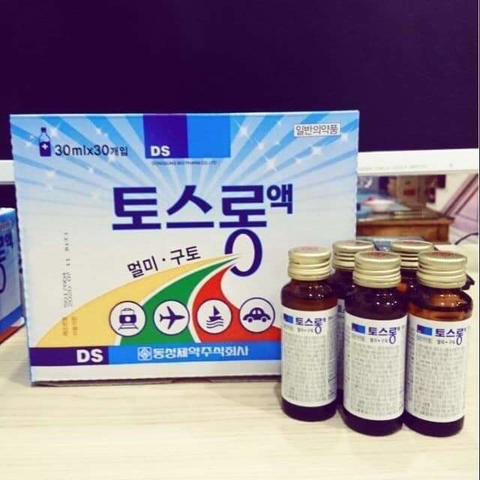 Thuốc Chống Say Xe Dongsung Thảo Dược Dạng Nước Hàn Quốc