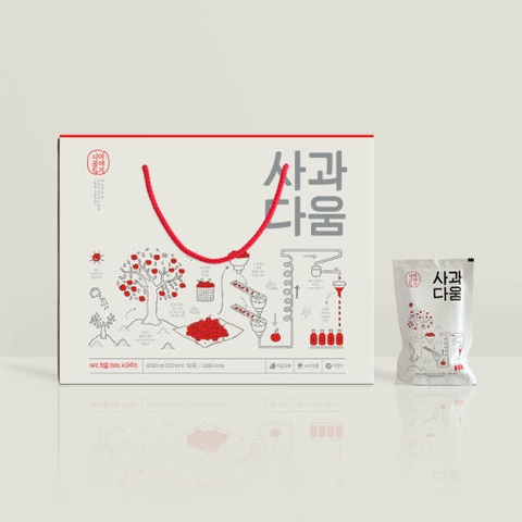 NƯỚC ÉP TÁO 100%  HÀN QUỐC
