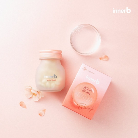 VIÊN UỐNG CẤP NƯỚC INNERB AQUA (HỘP HỒNG)