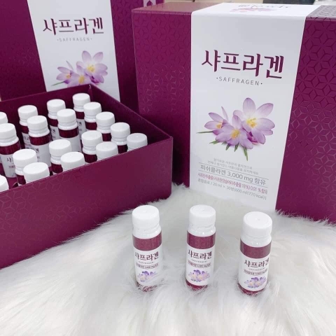 Nước Uống Collagen Saffron 3000mg Hộp 30 Ống