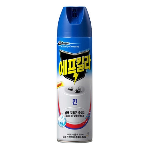 Bình xịt diệt côn trùng JOHNSON Hàn Quốc 500ml (diệt ruồi, muỗi, gián...)
