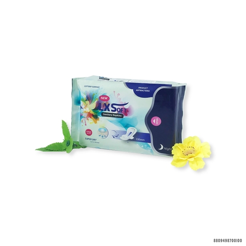 BĂNG VỆ SINH LX SOFT BAN ĐÊM 33CM