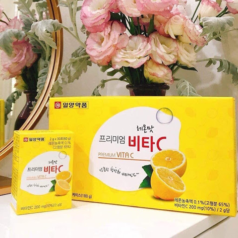 Bột Vitamin C - Premium Vita Chong Kun Dang ( Hộp 20 gói )