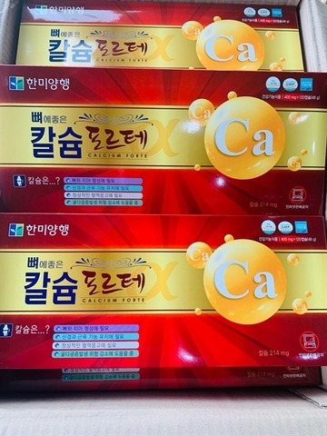 Viên Canxi Hanmi Hàn Quốc 120 Viên