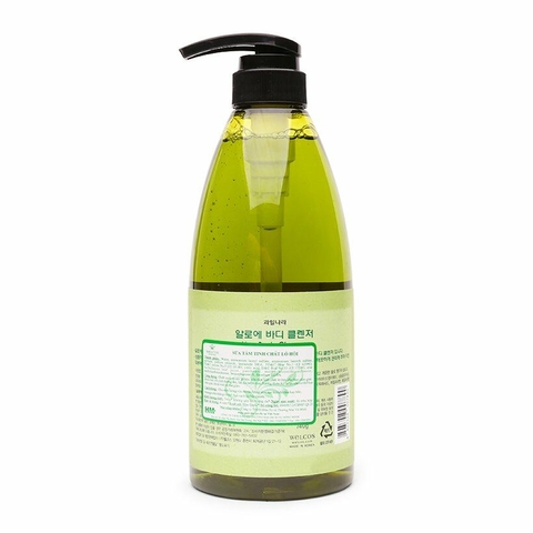 Sữa tắm tinh chất Lô Hội Welcos Aloe Body Cleanser 740g