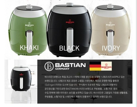 NỒI CHIÊN KHÔNG DẦU BASTIAN HÀN QUỐC MÀU XANH