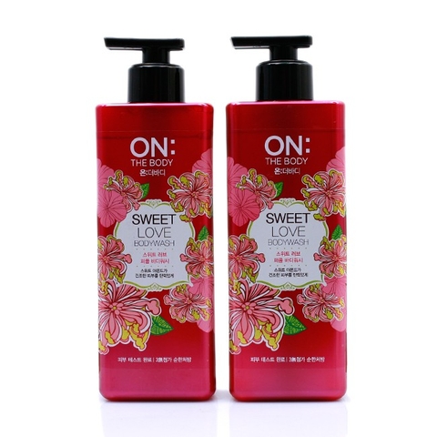 Sữa Tắm On The Body Sweet Love Perfume Wash 900ml