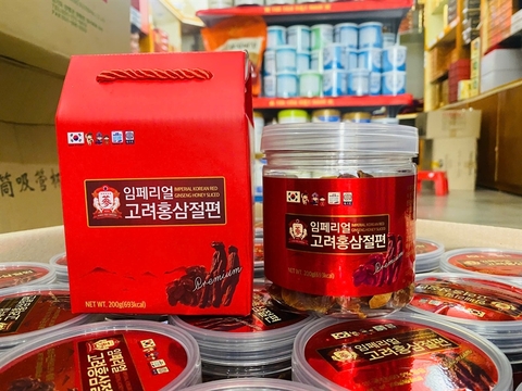 HỒNG SÂM TẨM MẬT ONG HÀN QUỐC 200G