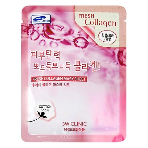 Mặt Nạ Dưỡng Da Collagen 3W CLINIC 23g