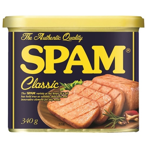 Thịt hộp Spam Classic Cheiljedang Hàn Quốc 340g