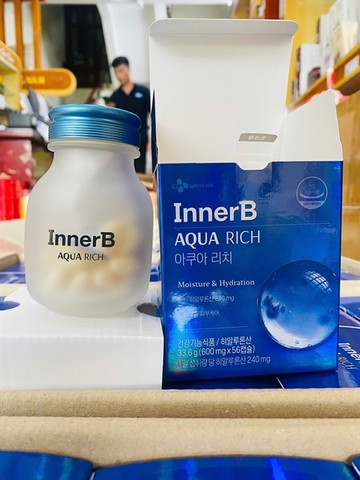 Viên Uống Cấp Nước Innerb Aqua Rich Double Up 56 Viên Mẫu Mới