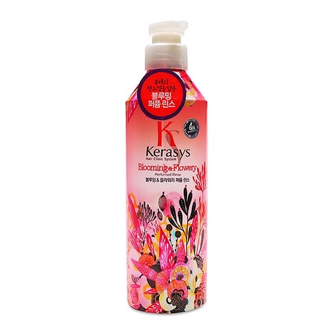Dầu xả nước hoa Kerasys Salon Perfume Blooming & Flowery 600ml