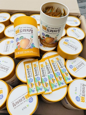 Nước Lê & Cây Hoa Chuông Chamtrue Cho Bé- (hộp tròn 15g*30 gói)