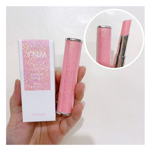 Son Dưỡng Môi Có Màu YNM Candy Honey Lip Balm PK001 Light Pink - tone hồng