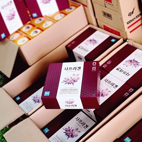 Nước Uống Collagen Saffron 3000mg Hộp 30 Ống