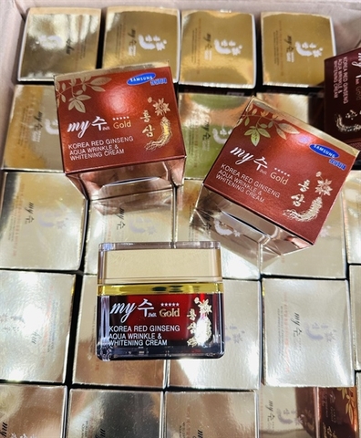 Kem Sâm Dưỡng Da Tổng Hợp Ngày & Đêm Aqua Wrinkle & Whitening Cream 50ml