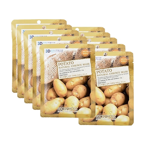 Mặt Nạ 3D Dưỡng Da Khoai Tây FoodAHolic Potato Mask 23g