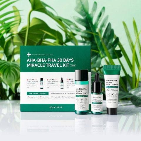 Bộ Sản Phẩm Chăm Sóc Da Some By Mi AHA-BHA-PHA 30 Days Miracle Travel Kit