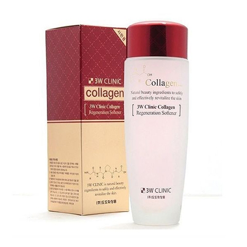 Nước Hoa Hồng 3W Clinic Collagen Regeneration Softerner 150ml