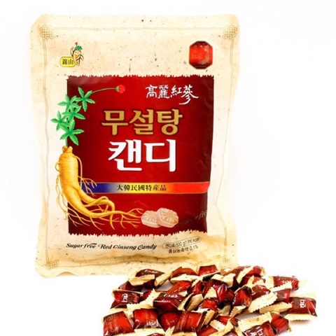 Kẹo Sâm Không Đường Hàn Quốc 500g