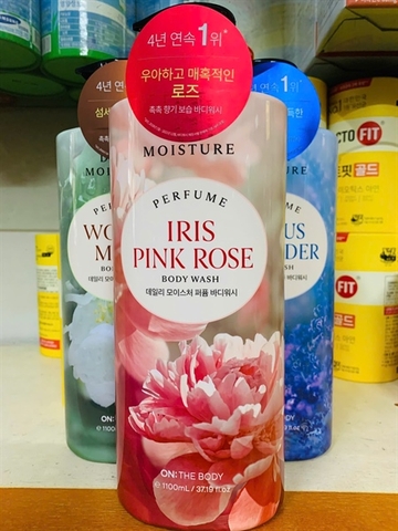 Sữa Tắm Hương Nước Hoa On The Body Daily Moisture Perfume 1100ml