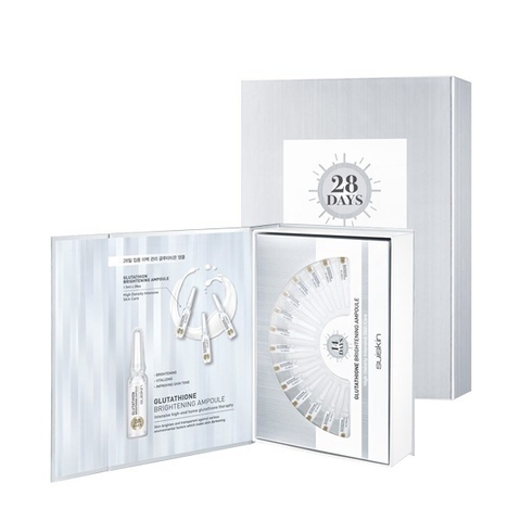 Bộ Tinh Chất Làm Sáng Da SUISKIN GLUTATHIONE BRIGHTENING AMPOULE 28 DAYS
