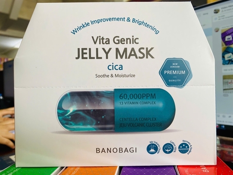Mặt Nạ Banobagi Vita Genic Jelly CiCa ( hộp 10 miếng )