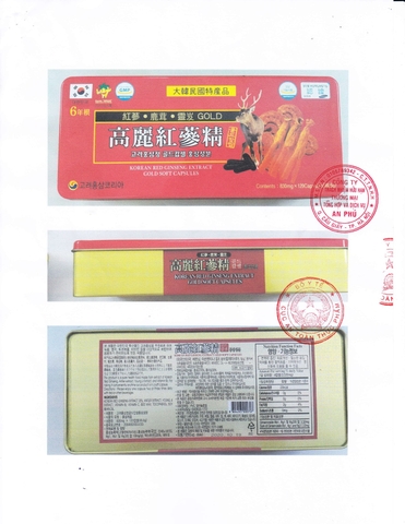 Viên đạm thiên sâm nhung hươu linh chi Cheon Hàn Quốc (120 viên)